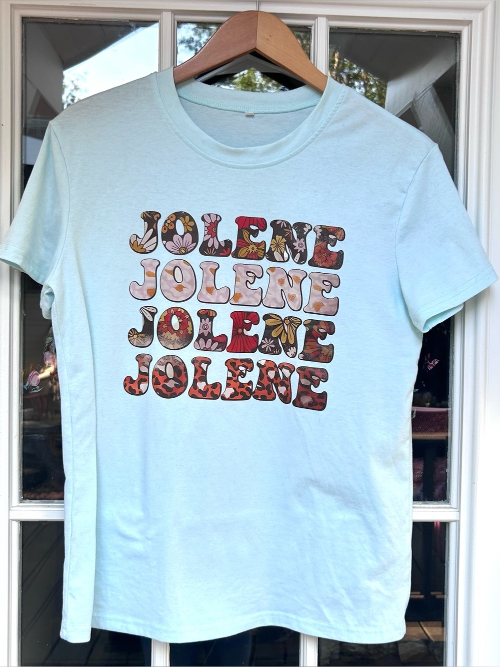 Dolly Parton Jolene Mint Green Women's T-shirt Collectible Fangear Size S